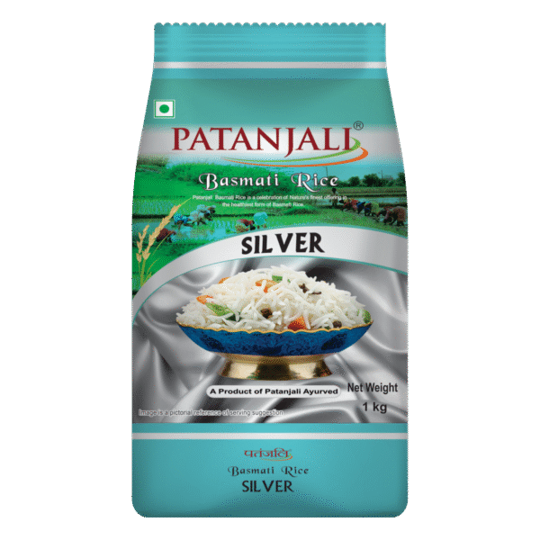 Patanjali Basmati Rice Silver 1KG