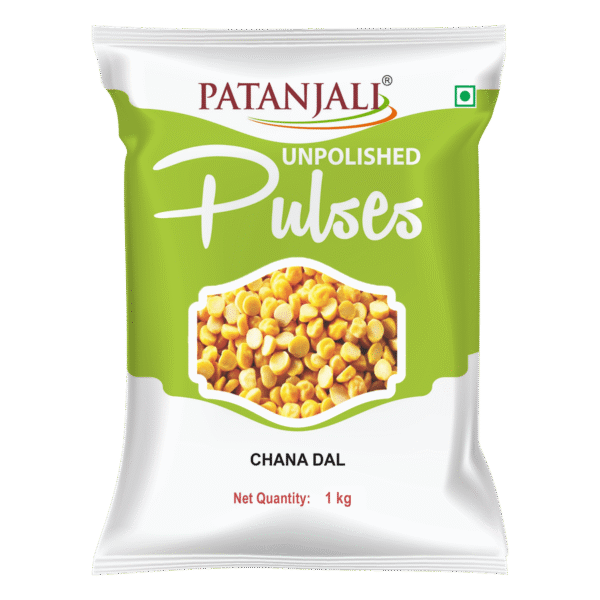 Patanjali Unpolished Chana Dal 1kg