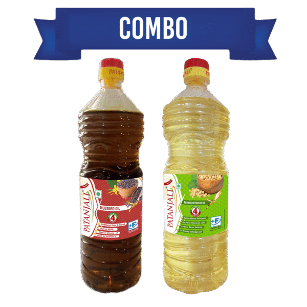 Combo Must Oil+ Soya Oil (1L+1L)(B)  2 ltr