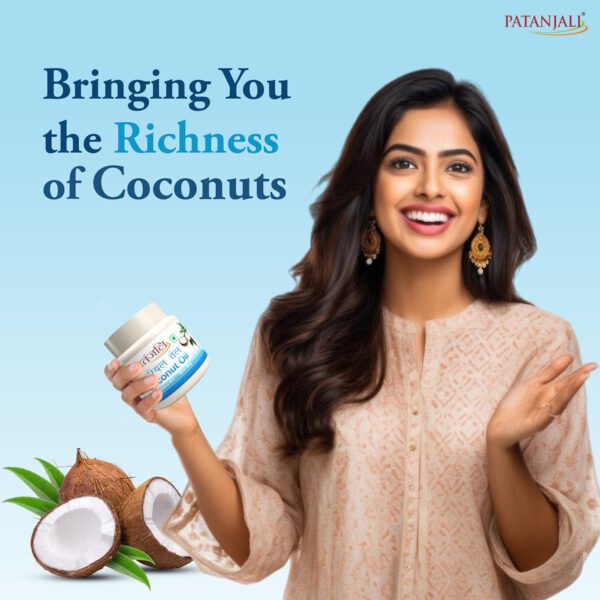 Patanjali Coconut Oil (J) - Image 2