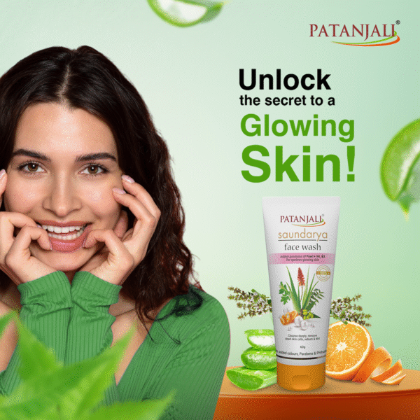 Patanjali Saundarya Face Wash - Image 2