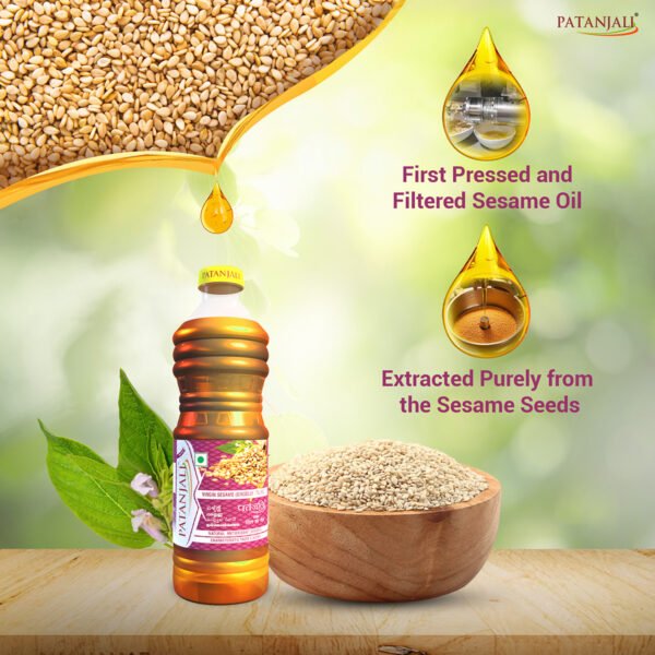 Patanjali Sesame Oil 500g (til ka tel)