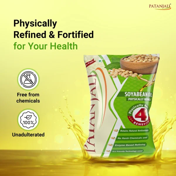 Patanjali Fortified Soyabean Oil 1L
