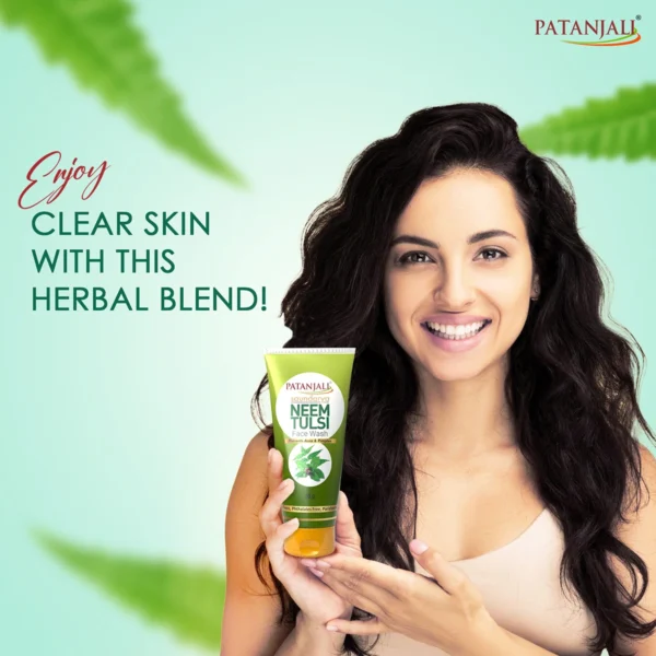 Saundarya Neem Tulsi Face Wash - Image 2
