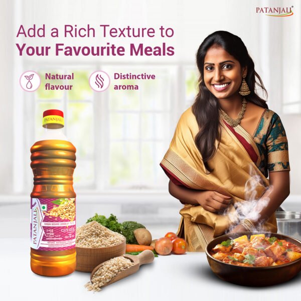 Patanjali Sesame Oil 500g (til ka tel) - Image 2