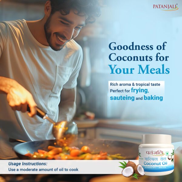 Patanjali Coconut Oil (J) - Image 4