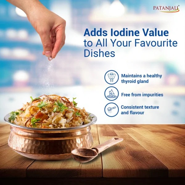 Patanjali Iodized Namak  1 kg - Image 3