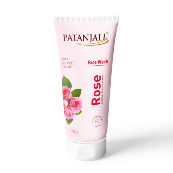 Patanjali Rose Face Wash 100g