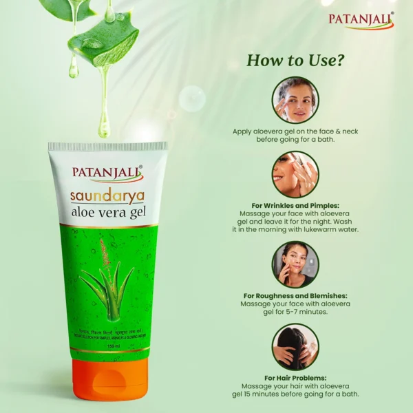 Saundarya Aloe vera Gel - Image 3