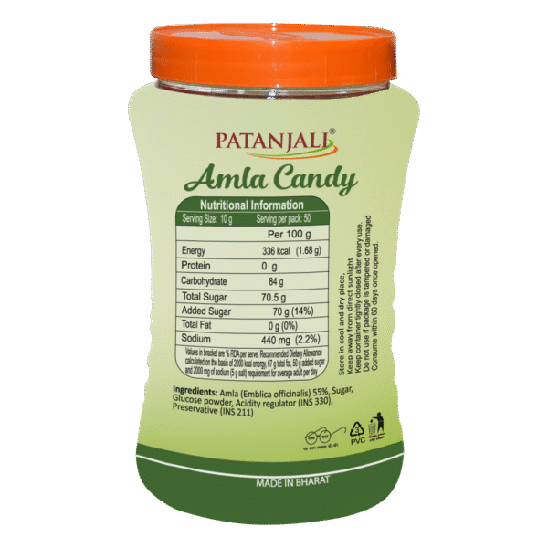 Patanjali Amla Candy  500 g - Image 3