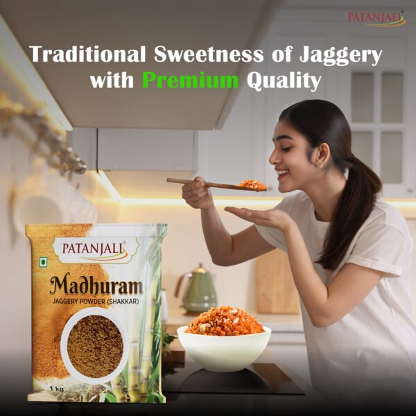Patanjali Madhuram Sugar (Jaggery Powder) - Image 2