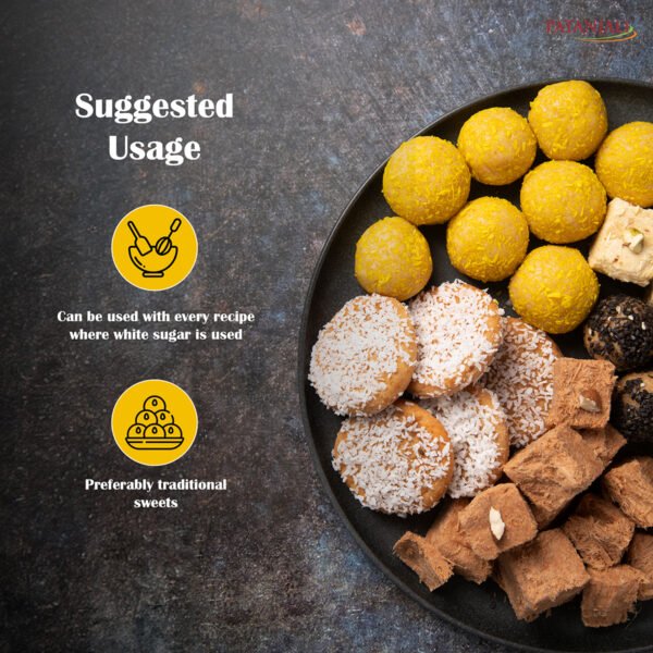 Patanjali Madhuram Sugar (Jaggery Powder) - Image 4