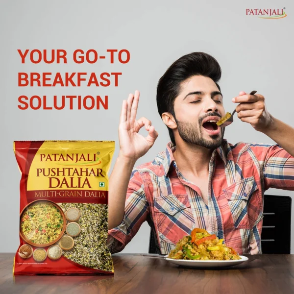 Patanjali Pushtahar Dalia  500 g - Image 4