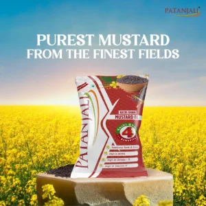 Patanjali Kachi Ghani Mustard Oil 1L