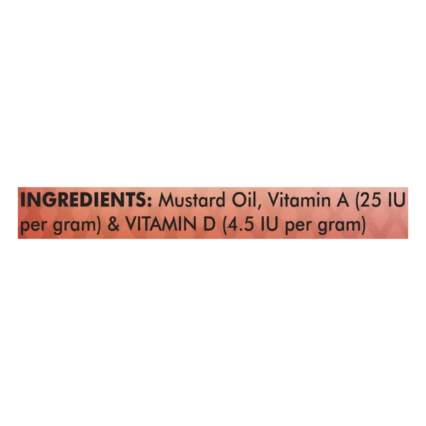 Patanjali Kachi Ghani Mustard Oil 1L - Image 6